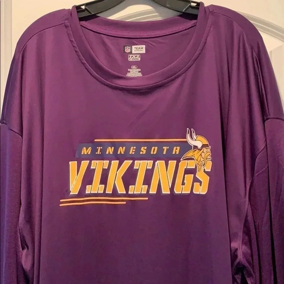 Minnesota Vikings NFL T Shirt Purple Men’s 4XL NWT - Picture 6 of 9